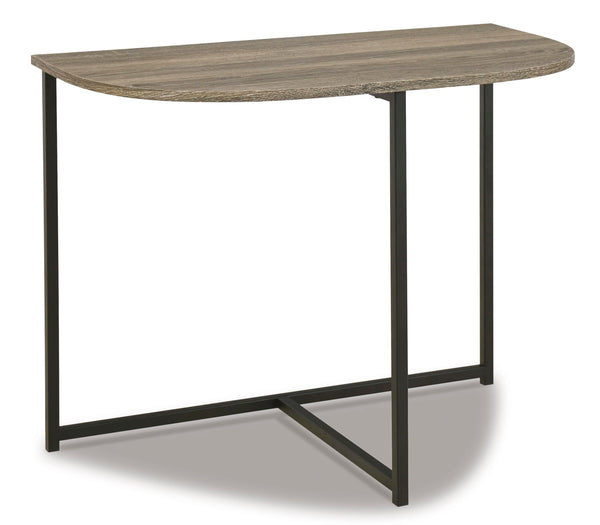 Contemporary Engineered Wood Round 3-Piece Coffee Table Set, Cocktail Table with 2 Matching End Tables – alternate view 3
