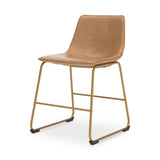 Set of 2 Ciabori Mid-Century Modern Dining Chair Kitchen Side Chair Solid Frame – Beige alternate view 5