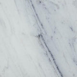 Contemporary Marble Rectangular Accent Table, White / Black Finish, for Living Room – alternate view 5