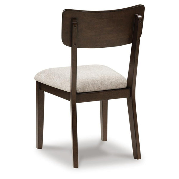Set of 2 Mallenette Retro Traditional Dining Chair Kitchen Side Chair Solid Frame Merlot Red – alternate view 4