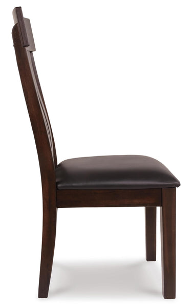 GTU Furniture Set of 2 Haddigan Traditional Rustic Dining Chair Kitchen Side Chair Solid Frame Dark Brown