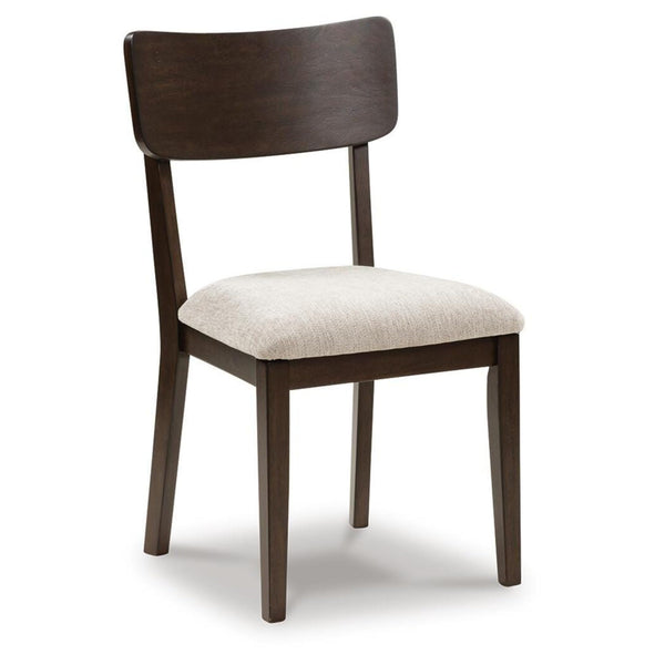 Set of 2 Mallenette Retro Traditional Dining Chair Kitchen Side Chair Solid Frame Merlot Red – alternate view 3