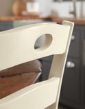 Set of 2 Woodanville Cottage Farmhouse Dining Chair Kitchen Side Chair Solid Frame White – alternate view 3