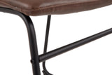 Set of 2 Centiar Industrial Modern Dining Chair Kitchen Side Chair Solid Frame Dark Brown – alternate view 5