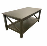 GTU Furniture 3 Piece Cocktail Lift Top Table with 2 Side Tables for Living Room, Family Room Grey/Black – Grey product view