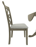 Beautiful 3 / 5PC Wood Round Dining Room Table Set, Foldable Table Top & Chairs – alternate view 5