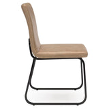 Set of 4 Pharwynn Rustic Industrial Dining Chair Kitchen Side Chair Solid Frame Antique Black – alternate view 9