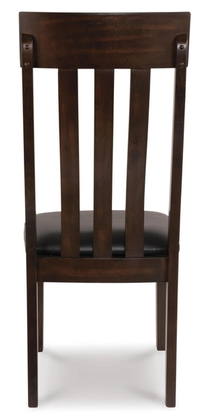 GTU Furniture Set of 2 Haddigan Traditional Rustic Dining Chair Kitchen Side Chair Solid Frame Dark Brown
