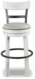 Bar Height Swivel Bar Stools, Color Collection, Kitchen Island Stool, Pub – White alternate view 5