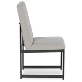 Set of 2 Tomtyn Urban Contemporary Dining Chair Kitchen Side Chair Solid Frame Brown – alternate view 5