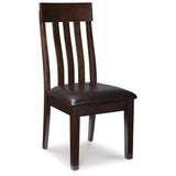 Set of 2 Haddigan Traditional Rustic Dining Chair Kitchen Side Chair Solid Frame Dark Brown – alternate view 9