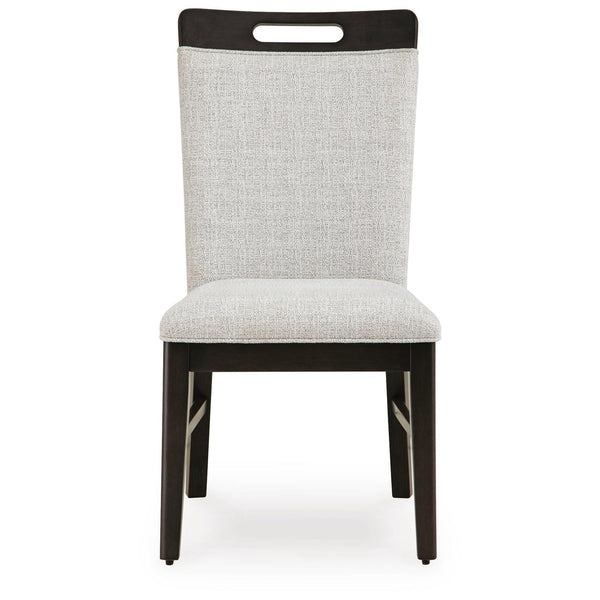 Set of 2 Neymorton Contemporary Casual Dining Chair Kitchen Side Chair Solid Frame Brown Beige – alternate view 5