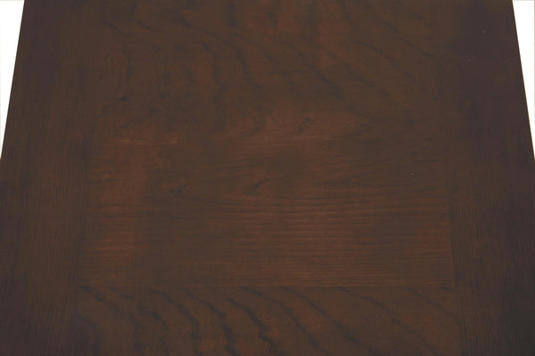 Sleek Engineered Wood Square End Table, Dark Brown Finish, for Living Room – alternate view 4