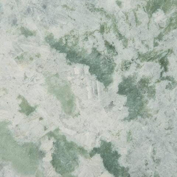 Modern Marble Square Accent Table, White / Green Finish, for Living Room – alternate view 5