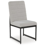Set of 2 Tomtyn Urban Contemporary Dining Chair Kitchen Side Chair Solid Frame Brown – alternate view 2