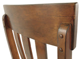 Set of 2 Ralene Traditional Rustic Dining Chair Kitchen Side Chair Solid Frame Medium Brown – alternate view 5