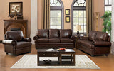 Modern Dark Brown Wood Rectangular Cocktail Living Room Coffee Table and Shelf Drawers – alternate view 4