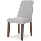 GTU Furniture Set of 2 Lyncott Mid-Century Modern Dining Chair Kitchen Side Chair Solid Frame Gray Brown — Gray Brown