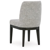 Set of 2 Burkhaus Contemporary Sleek Dining Chair Kitchen Side Chair Solid Frame Dark Brown – GTU-D984-01 alternate view 4