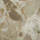Contemporary Marble Square Accent Table, Beige Finish, for Living Room – alternate view 5