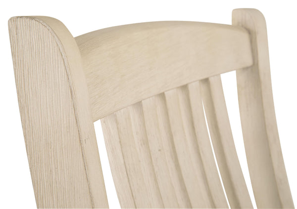 Set of 2 Bolanburg Farmhouse Traditional Dining Chair Kitchen Side Chair Solid Frame Antique White Brown – alternate view 6