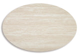 Contemporary Faux Marble Rectangular 3-Piece Coffee Table Set, Cocktail Table with 2 Matching End Tables – alternate view 5