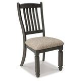 Set of 2 Tyler Creek Industrial Farmhouse Dining Chair Kitchen Side Chair Solid Frame Black – alternate view 8