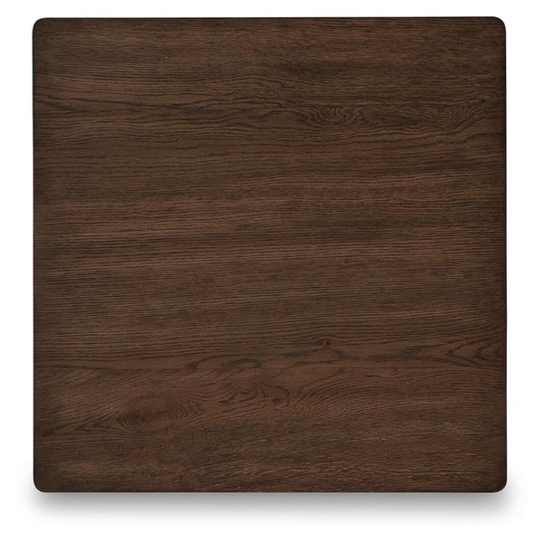 Modern Oak Square End Table, Warm Brown Finish, for Living Room – alternate view 5