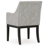 Set of 2 Burkhaus Contemporary Sleek Dining Chair Kitchen Side Chair Solid Frame Dark Brown – GTU-D984-01A alternate view 4