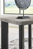 Contemporary MDF Square 3-Piece Coffee Table Set, Cocktail Table with 2 Matching End Tables, Two-Tone Gray – alternate view 4