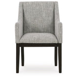 Set of 2 Burkhaus Contemporary Sleek Dining Chair Kitchen Side Chair Solid Frame Dark Brown – GTU-D984-01A alternate view 6