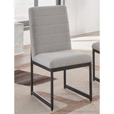 Set of 2 Tomtyn Urban Contemporary Dining Chair Kitchen Side Chair Solid Frame Brown – product view
