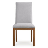 Set of 2 Lyncott Mid-Century Modern Dining Chair Kitchen Side Chair Solid Frame Gray Brown — Sage Green Brown
