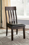 Set of 2 Haddigan Traditional Rustic Dining Chair Kitchen Side Chair Solid Frame Dark Brown – alternate view 2