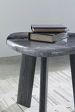 Contemporary MDF Rectangular 3-Piece Coffee Table Set, Cocktail Table with 2 Matching End Tables, Gray – alternate view 5