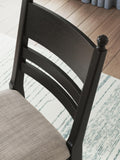 Set of 2 Wood Adjustable Height Bar Stools, Cushioned, Color Collection – alternate view 6