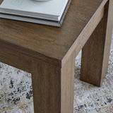 Everyday Oak Square End Table, Wireless Charging, Warm Brown Finish, for Living Room – alternate view 5
