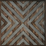 Relaxed Mango Wood Square End Table, Brown Finish, for Living Room – alternate view 4