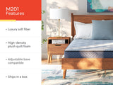 GTU Furniture 8-Inch Twin/Full/Queen/King/California King Medium Bonnell Innerspring Mattress Collection — M201 Mattress Feature Graphics