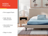 GTU Furniture 8/10/12-Inch Twin/Full/Queen/King/California King Firm Memory Foam Mattress Collection — M204 Mattress Feature Graphics