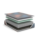 GTU Furniture 13-Inch King/California King Firm Hybrid Mattress Collection — M20731 Exploded