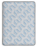 GTU Furniture 14-Inch Twin/Full/Queen Plush Wrapped Coil Hybrid Mattress Collection — M40631 TOP SW P1 KO