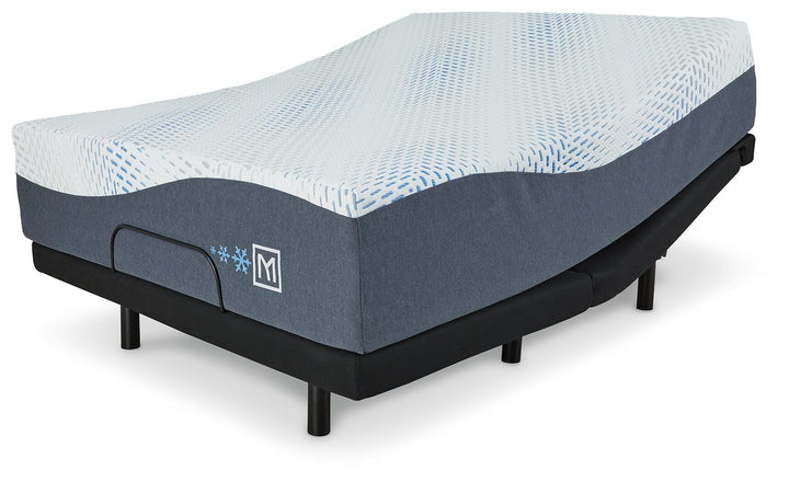 GTU Furniture California King 14-Inch Luxury Cushion Firm Copper Memory Foam Hybrid Mattress, Memory Foam and Pocketed Coils — M50731 M9X732 SW P1 KO