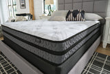 GTU Furniture Full 10-Inch Medium Pocketed Coil Hybrid Mattress, Foam Comfort and Coil Support — M58931 M80X32 MOOD H B