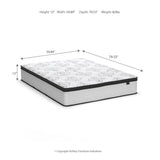 GTU Furniture 10/12-Inch Twin/Full/Queen/King/California King Medium/Ultra Plush Gel Memory Foam Hybrid Mattress Collection