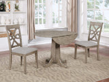 GTU Furniture Set of 2 Wood Dining Chair, Armless Chair Accent Solid Wood Modern Style in Grey – Title: Default Title – Amazon-verified alternate product view