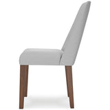 GTU Furniture Set of 2 Lyncott Mid-Century Modern Dining Chair Kitchen Side Chair Solid Frame Gray Brown – Color: Gray Brown – Amazon-verified alternate product view