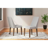 GTU Furniture Set of 2 Lyncott Mid-Century Modern Dining Chair Kitchen Side Chair Solid Frame Gray Brown – Color: Gray Brown – Amazon-verified alternate product view