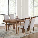 GTU Furniture Set of 2 Lyncott Mid-Century Modern Dining Chair Kitchen Side Chair Solid Frame Gray Brown – Color: Sage Green Brown – Amazon-verified alternate product view