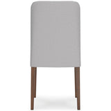 GTU Furniture Set of 2 Lyncott Mid-Century Modern Dining Chair Kitchen Side Chair Solid Frame Gray Brown – Color: Gray Brown – Amazon-verified alternate product view